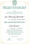 Meisterbrief Dachdecker Junior